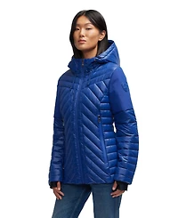 Pajar Women's Esmay Lightweight Mixed Media Quilted Packable Puffer
