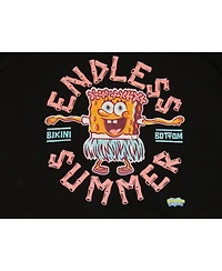 SpongeBob SquarePants Big & Tall Hula Dancing Endless Summer Hoodie-4XL
