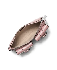 Michael Kors Zoe Small Leather Convertible Shoulder Bag