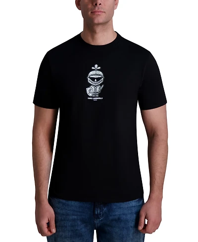 Karl Lagerfeld Paris Men's Armor Graphic T-Shirt