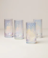 Lenox Tuscany Classics Iridescent Highball Glasses, Set of 4