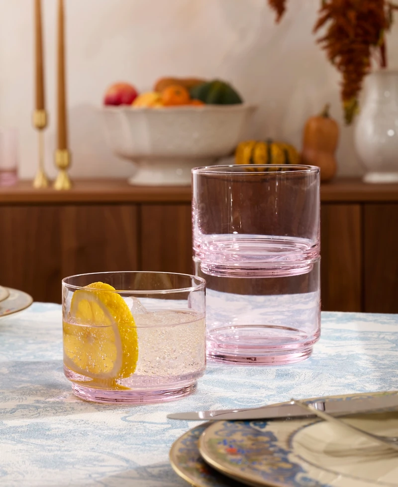 Lenox Tuscany Classics Stackable Short Glasses, Set of 4