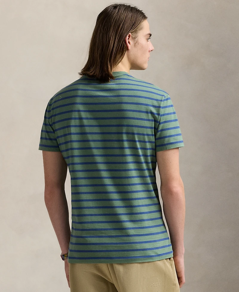 Polo Ralph Lauren Men's Classic-Fit Striped Cotton Jersey T-Shirt