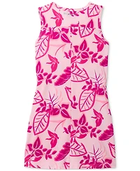 Columbia Big Girls Chill River Printed Dress