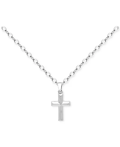 Giani Bernini Cross Pendant Necklace in 18k Gold-Plated Sterling Silver (also in Sterling Silver), 16" + 2" extender, Exclusively at Macy's