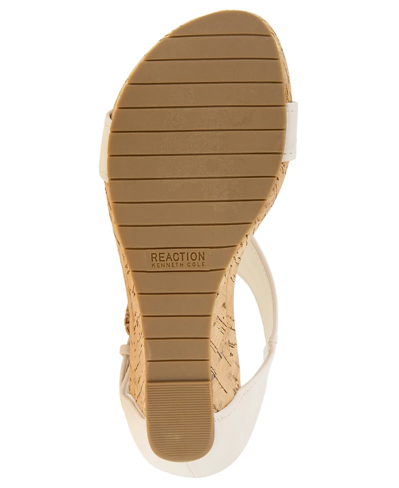 Kenneth Cole Reaction Women's Great Buckle Wedge Sandals