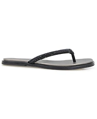 Kenneth Cole Reaction Women's Wynwood Crystal Strap Flat Sandals