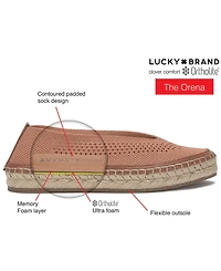 Lucky Brand Women's Orena Knit Espadrille Flats