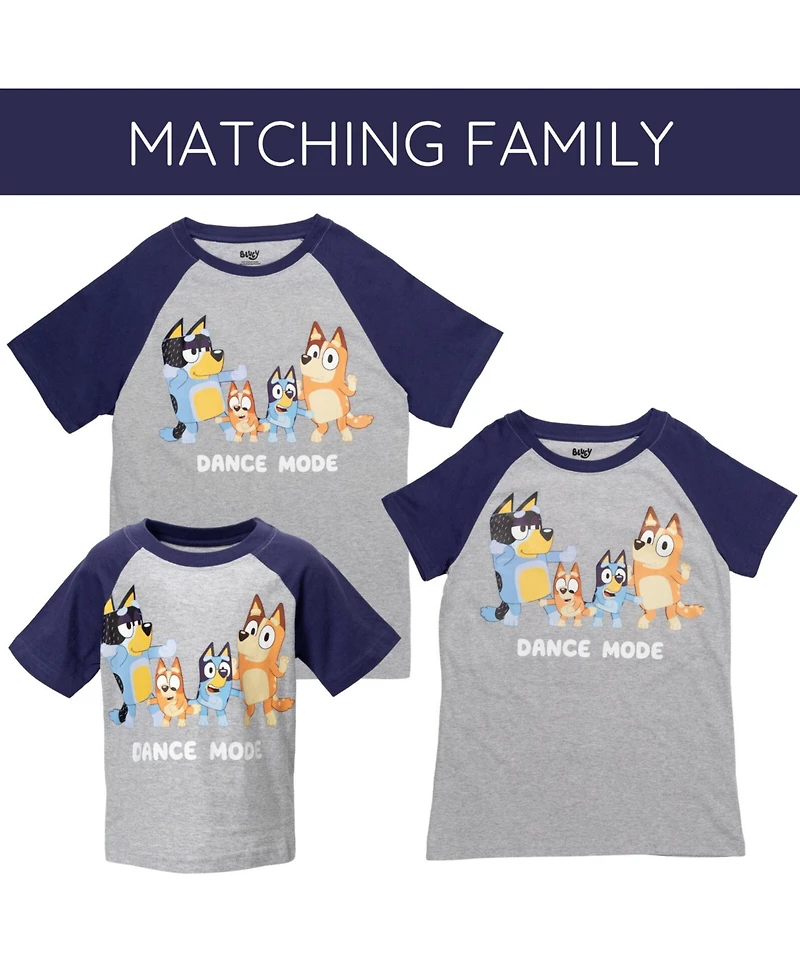 Bluey Matching Family Graphic T-Shirt Kids