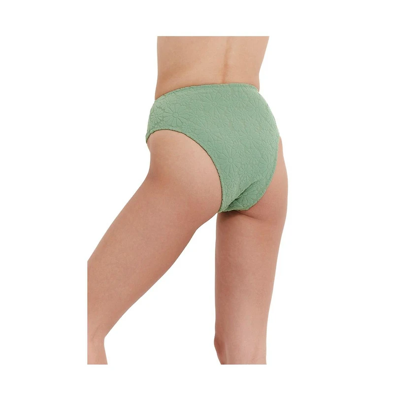 Flirtt Gottex Women's Spring Days Textured High Rise Leg Swim Bottom