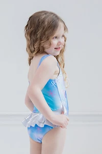 Frozen Toddler Girls Disney Elsa Anna One Piece Bathing Suit