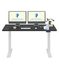 Flexispot E7-commercial W Electric Adjustable Standing Desk, Rectangular Chipboard Top
