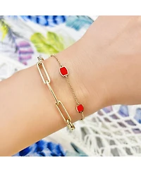 The Lovery Coral Icon Bracelet 14K Gold
