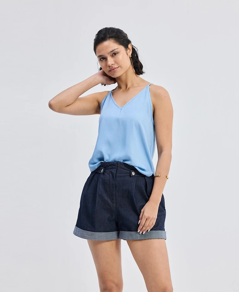 Reistor Women's Endless Sunday Top Tencel Denim