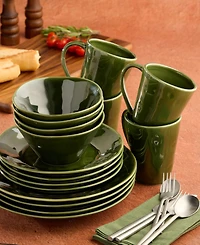 Certified International Verde Ice Cream Bowls, Set of 4, Service for 4