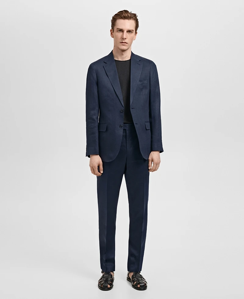 Mango Men's Slim-Fit Tailored Trousers