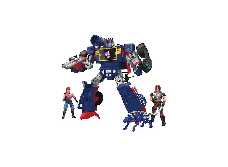 Decepticon Soundwave Dreadnok Thunder Machine Figure Set | G.i. Joe | Transformers Collaborative