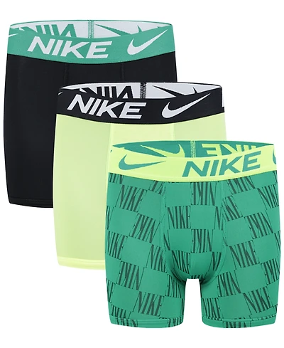 Nike Big Boys Essential Dri-fit Boxer Briefs, Pack of 3