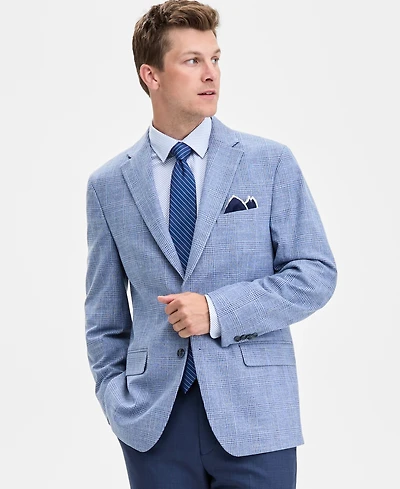 Tommy Hilfiger Men's Modern-Fit Check Sport Coat