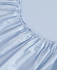 Tommy Hilfiger Solid 200-Thread Count Cotton Percale -Pc. Sheet Set