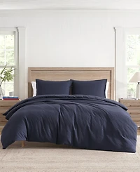 Tommy Hilfiger Monogram Matelasse 3-Pc. Duvet Cover Set