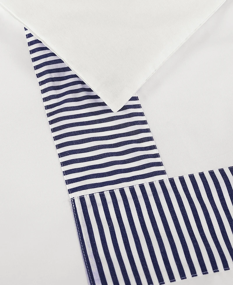 Tommy Hilfiger Madison Oxford Cotton 3-Pc. Duvet Cover Set, King