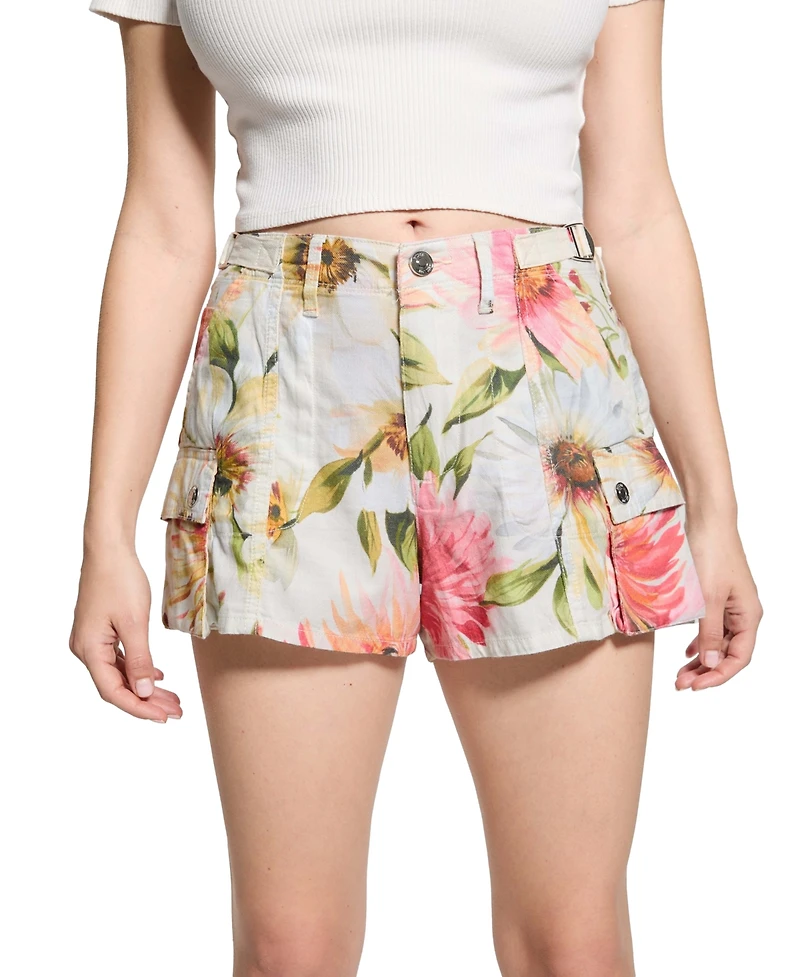 Guess Women's Amara Cargo Shorts