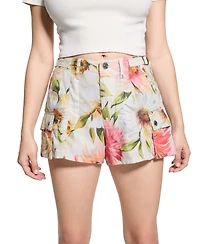 Guess Women's Amara Cargo Shorts