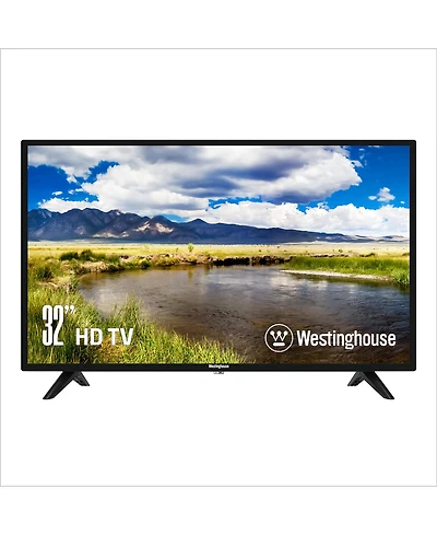 Westinghouse 32 Inch Tv with Dvd Player Built in, 720p Hd Led Small Flat Screen Non-Smart Television Dvd Combo with Hdmi, Usb, & Parental Controls, Mo