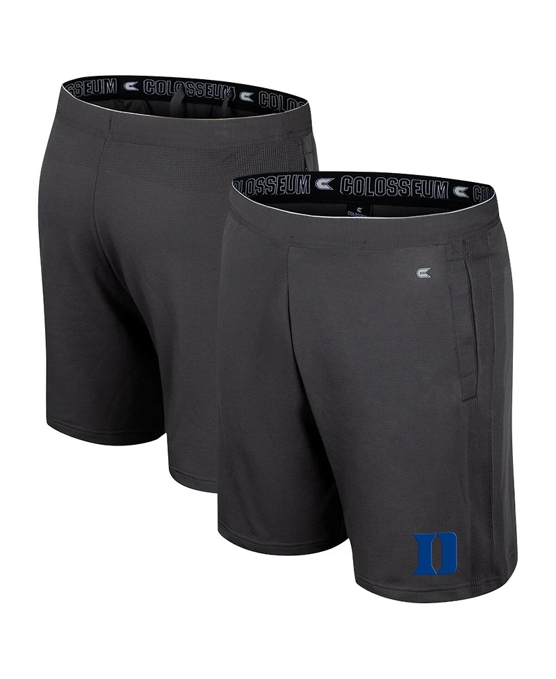 Colosseum Men's Charcoal Duke Blue Devils Forget Shorts