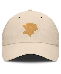 Fanatics Men's Tan Pittsburgh Penguins Front Office Canvas Adjustable Hat