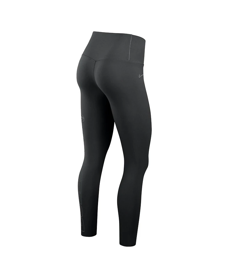 Nike Women's Black Georgia Bulldogs Zenvy Performance Leggings