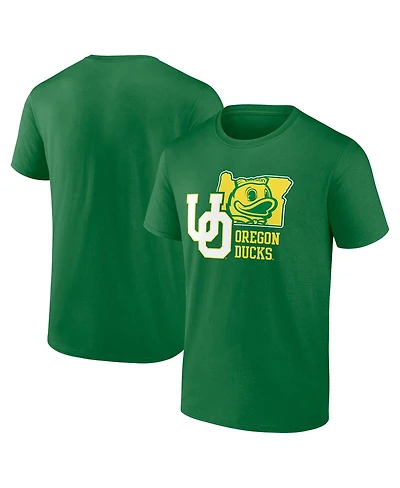 Fanatics Men's Green Oregon Ducks State Lock In T-Shirt