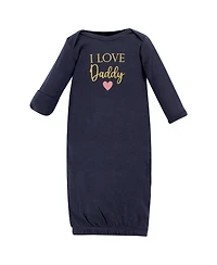 Hudson Baby Baby Girls Hudson Extra Soft Cotton Gowns