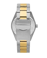 Maserati Men's Date Two-Tone Stainless-Steel Watch, 43mm