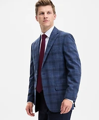 Tommy Hilfiger Men's Modern-Fit Check Sport Coat