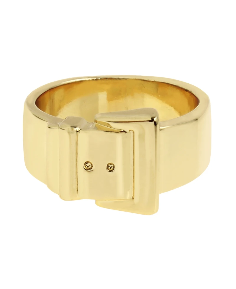 Steve Madden Belt Buckle Band Ring