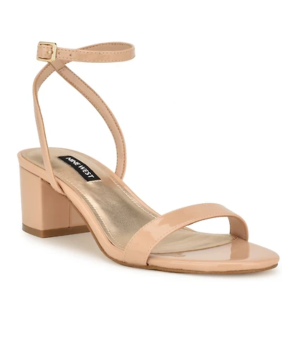 Nine West Women's Allora Strappy Block Heel Dress Sandals