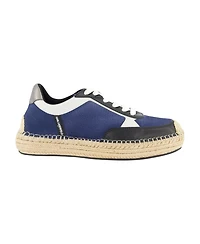 Karl Lagerfeld Paris Men's Lace Up Espadrille Chunky Sole Sneakers