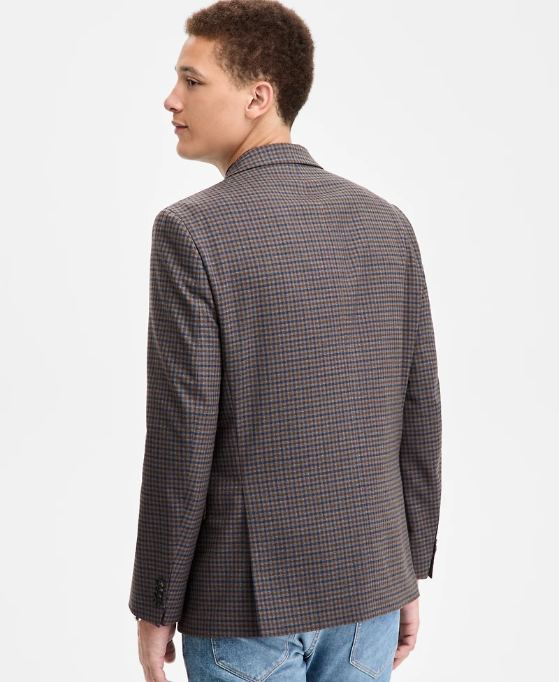 Tommy Hilfiger Men's Modern-Fit Check Sport Coat