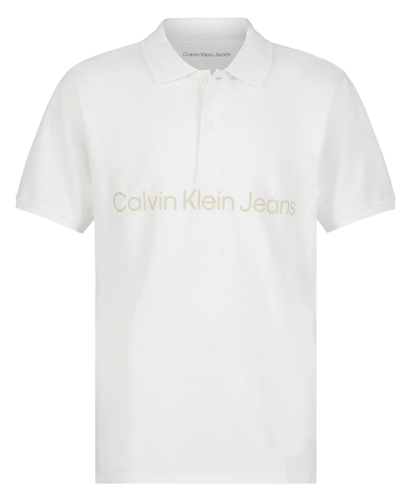 Calvin Klein Big Boys Short Sleeve Polo Shirt