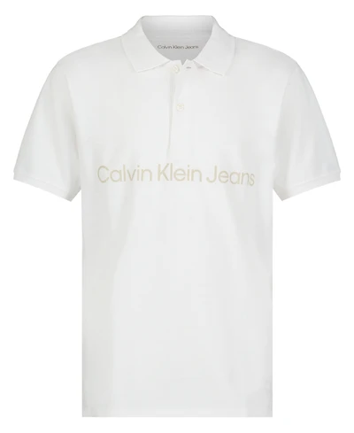 Calvin Klein Big Boys Short Sleeve Polo Shirt