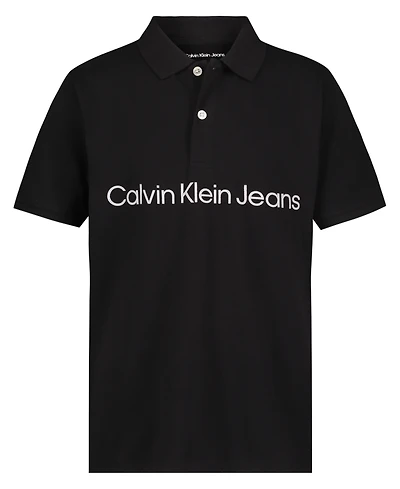 Calvin Klein Big Boys Short Sleeve Polo Shirt