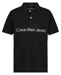 Calvin Klein Big Boys Short Sleeve Polo Shirt