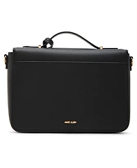 Anne Klein Belted Flap Small Satchel Bag