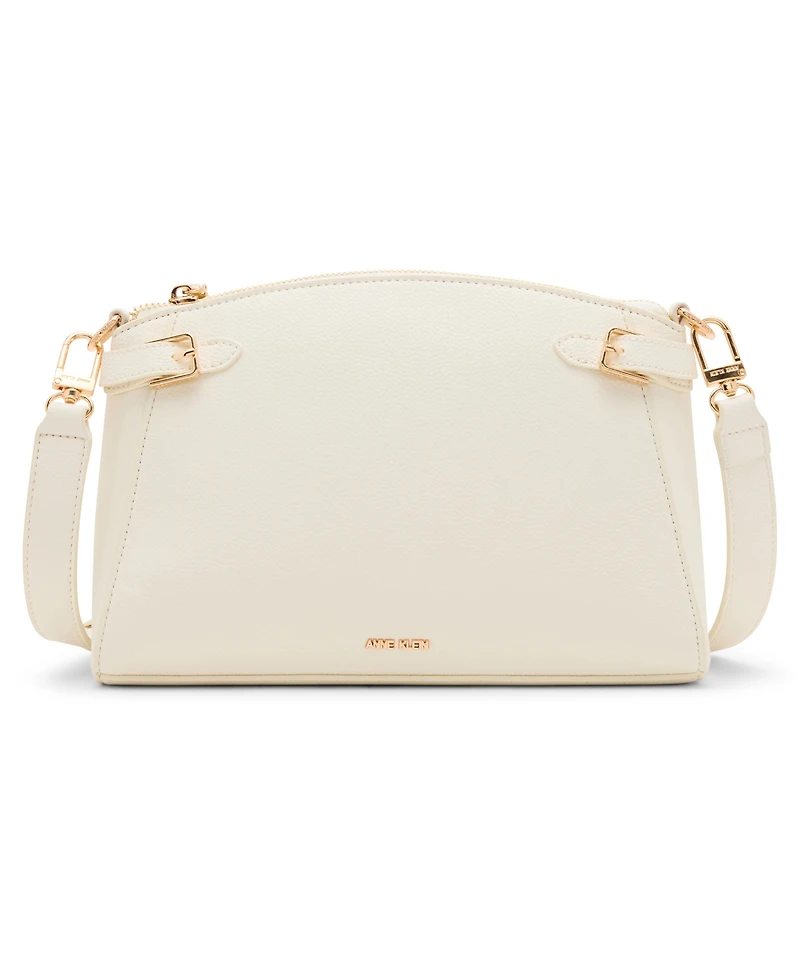 Anne Klein Belted Dome Small Crossbody Bag