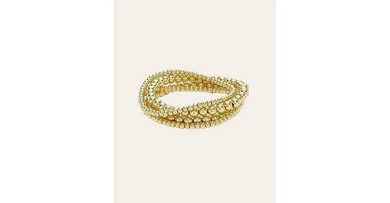 3mm & 5mm Bead Bracelet Stack