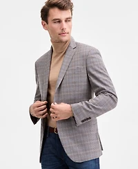 Kenneth Cole Reaction Men's Slim-Fit Techni-Cole Plaid Sport Coat