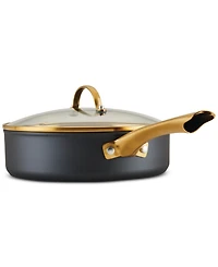 Forged Induction Ceramic Nonstick 3 Quart Saute Pan with Lid