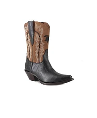 Bianca Leather Cowgirl Boots - Stylish & Comfortable by Buck Brana